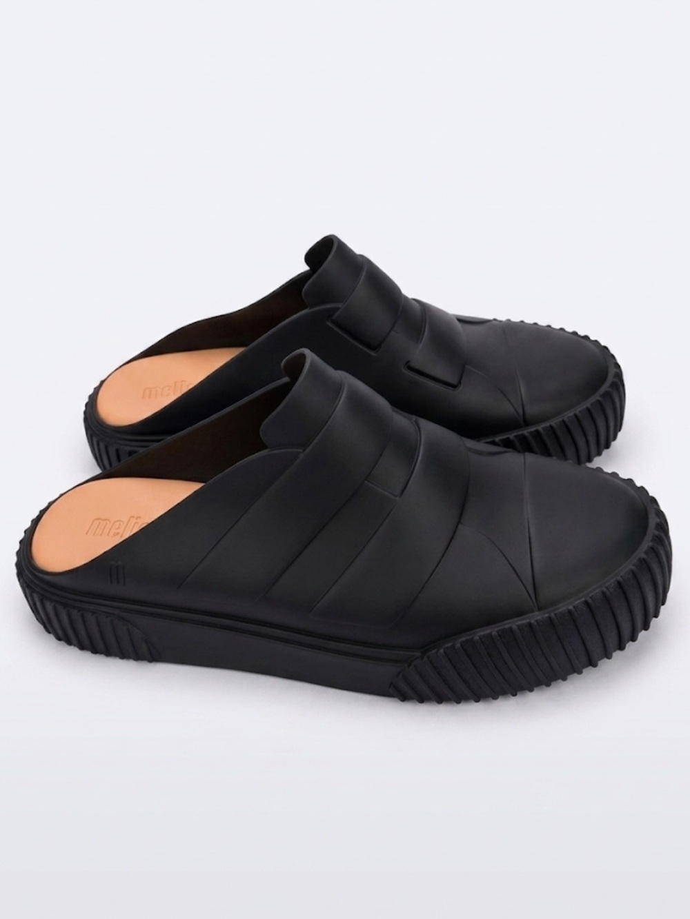 Melissa Black Slip-On Women's Mule Clogs Size #5